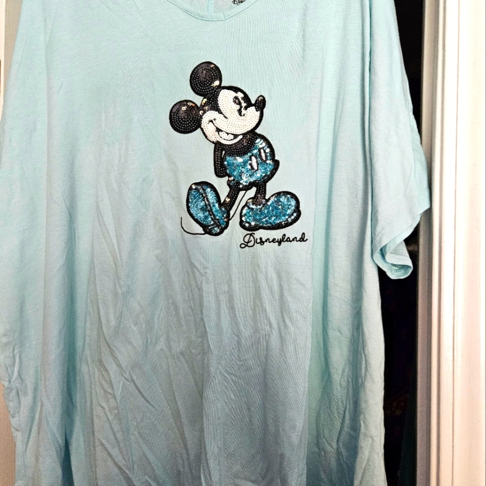 Disney mickey sequin shirt